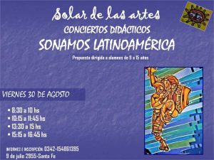 Lee más sobre el artículo Conciertos didácticos: Sonamos Latinoamérica